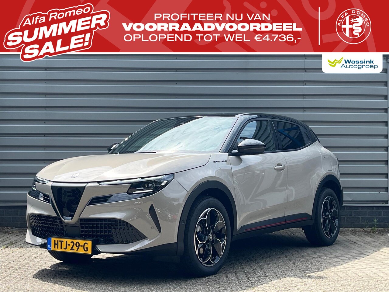 Alfa Romeo Junior - 1.2 Turbo Hybrid 136pk eDCT6 Ibrida Speciale | Automaat | Camera | Sensoren Voor + Achter - AutoWereld.nl