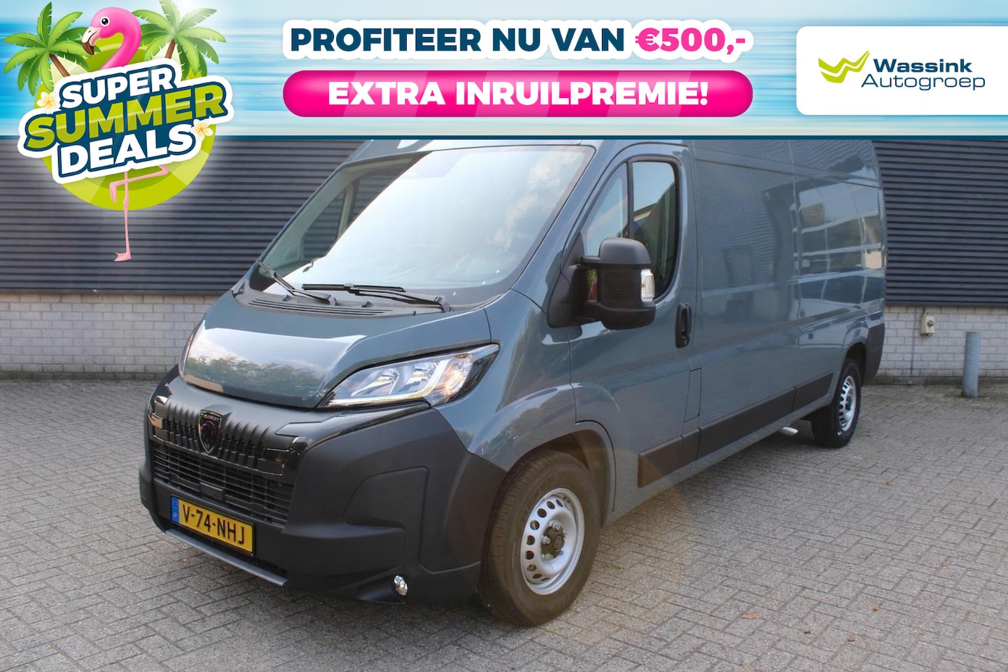 Peugeot Boxer - GB 2.2 180PK BlueHDi L3H2 EAT8 Zwaar 3,5T I Automaat I Navigatie I Camera I 3-Zits - AutoWereld.nl