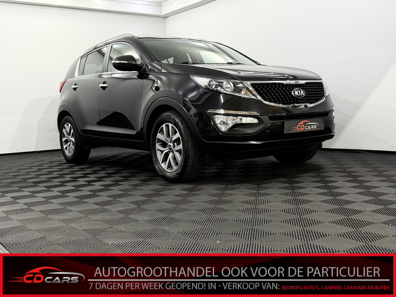 Kia Sportage - 1.6 GDI X-treme DynamicLine Leder, Camera, Navi, Stoelverwarming, Cruise control, Clima, A - AutoWereld.nl