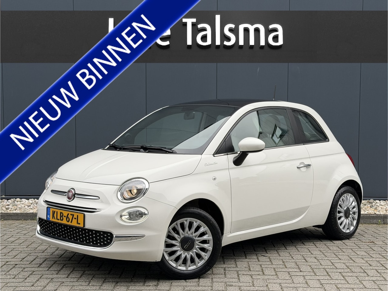 Fiat 500 - 1.0 Hybrid Dolcevita | Climate Control | Apple/Android CarPlay | Parkeersensoren | Panoram - AutoWereld.nl