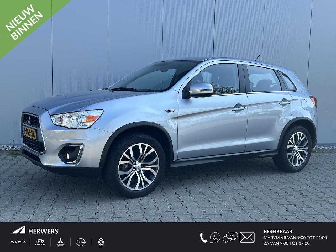 Mitsubishi ASX - 1.6 Cleartec Intense / Airco / Cruise Control / Stoelverwarming Voorzijde / Trekhaak 1200K - AutoWereld.nl