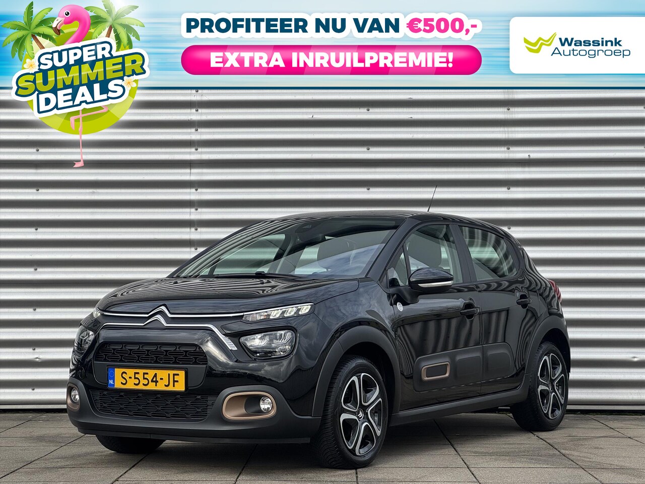 Citroën C3 - 1.2 PureTech 83pk C-Series Navigatie | Lentedeals I Parkeersensoren | NL Auto | Apple Car - AutoWereld.nl