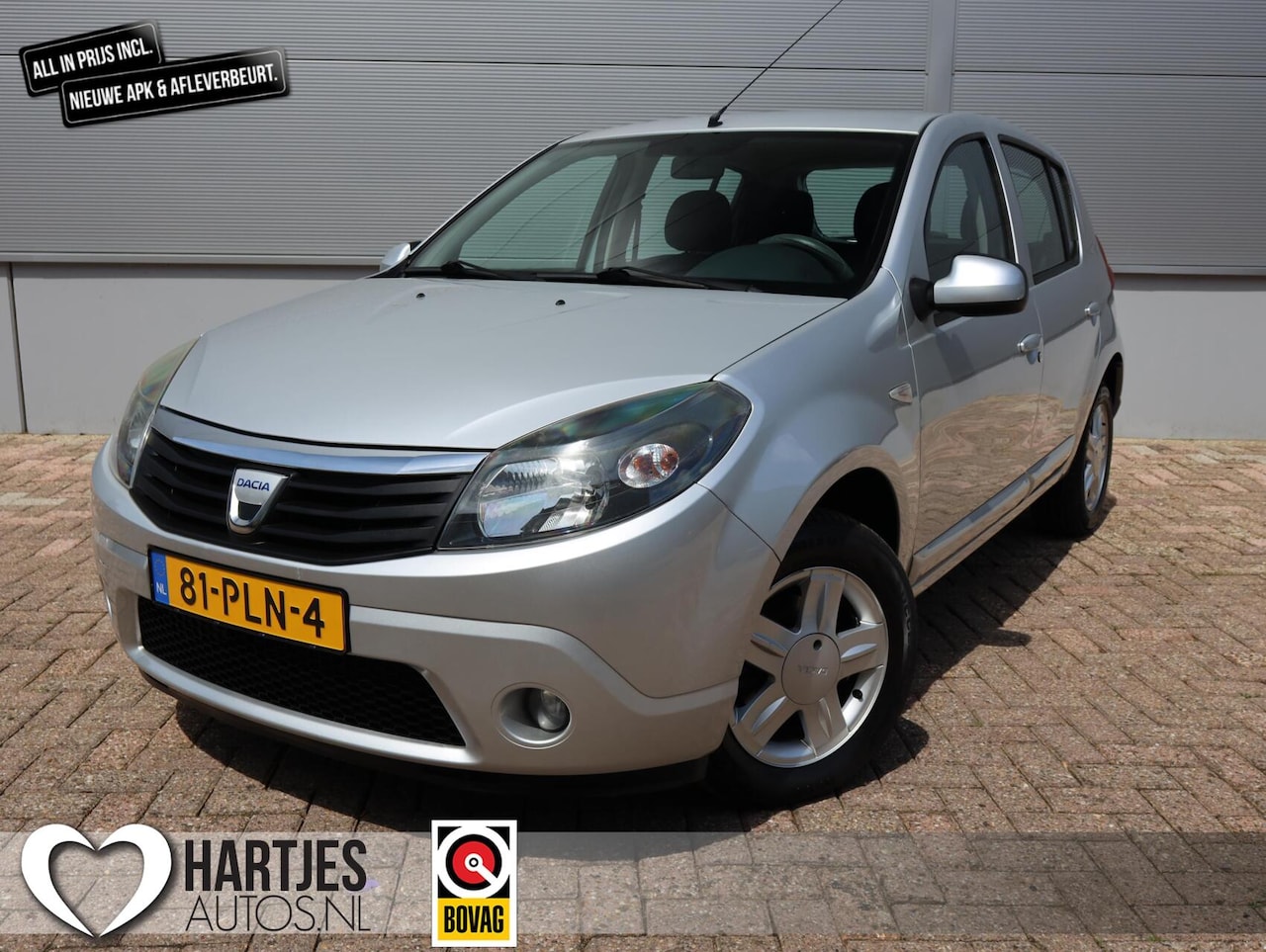 Dacia Sandero - 1.2 Lauréate (Vol Opties) 100% onderhouden - AutoWereld.nl