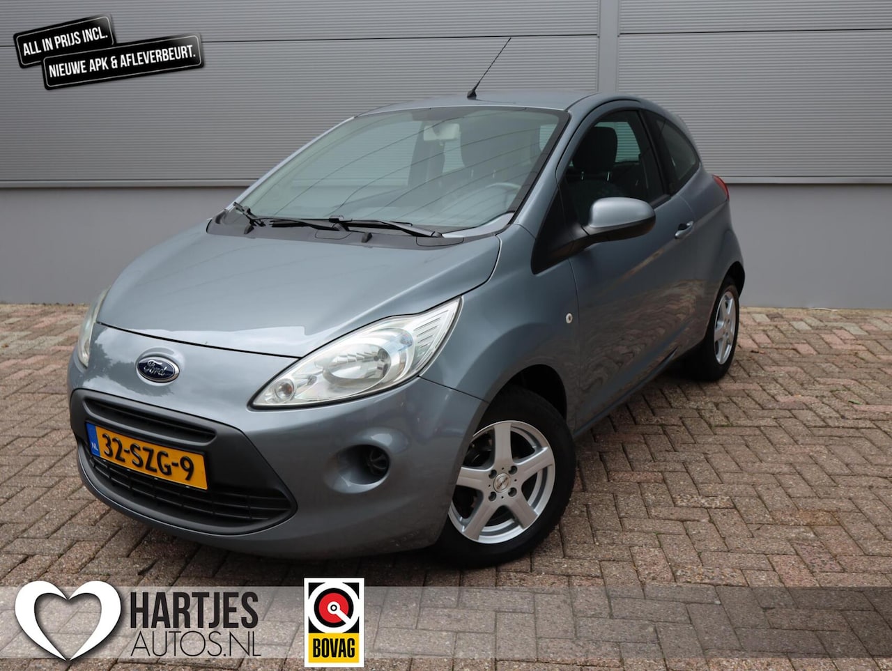 Ford Ka - 1.2 Cool & Sound start/stop(Vol Opties) Airco - AutoWereld.nl
