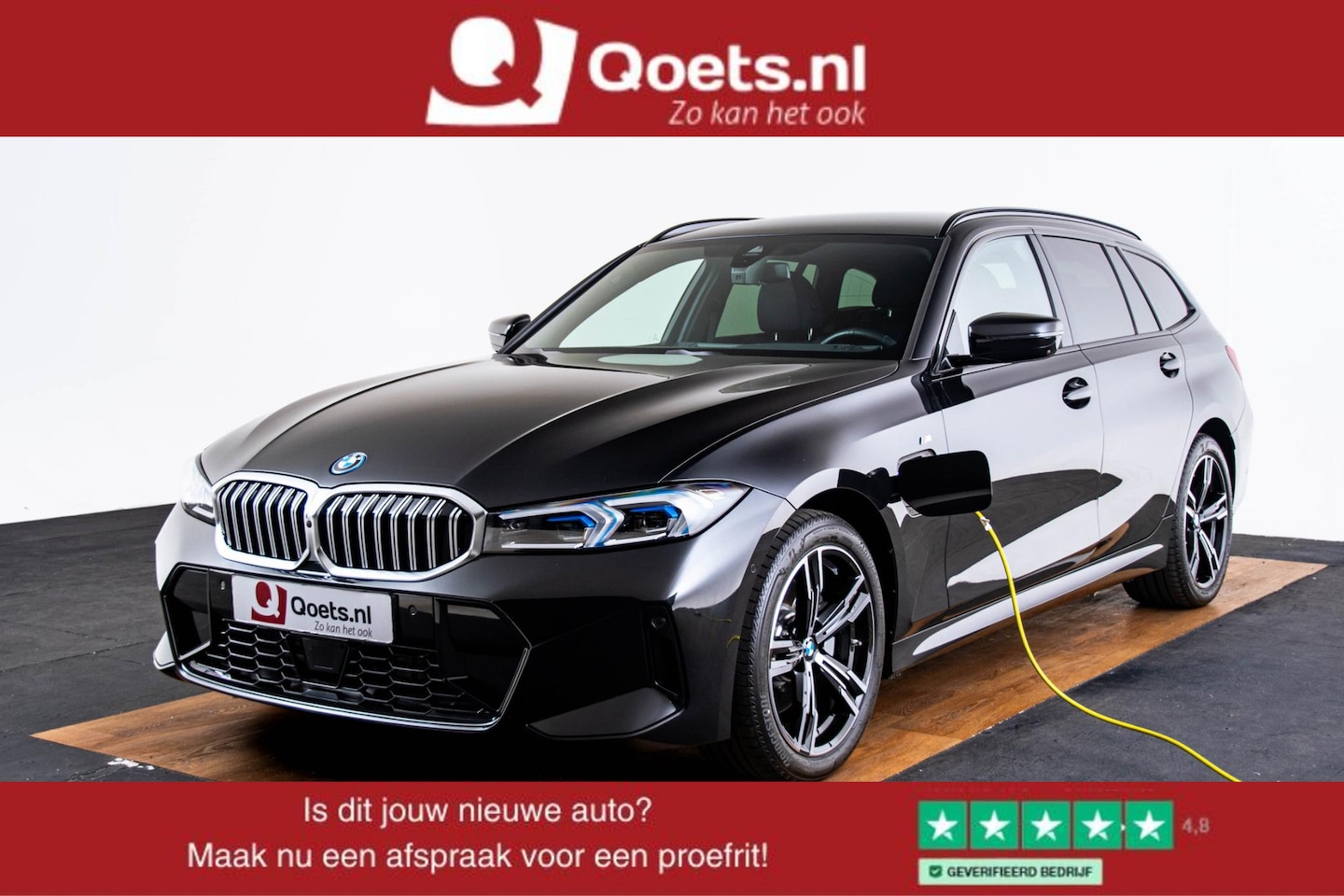 BMW 3-serie Touring - 330e M Sport - Comfort Access - Active Cruise Control - Zonneschermen achterramen - Elektr - AutoWereld.nl
