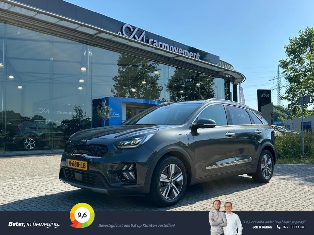Kia Niro - 1.6 GDi PHEV ExecutiveLine I Schuifdak I Memory I Full options!! - AutoWereld.nl