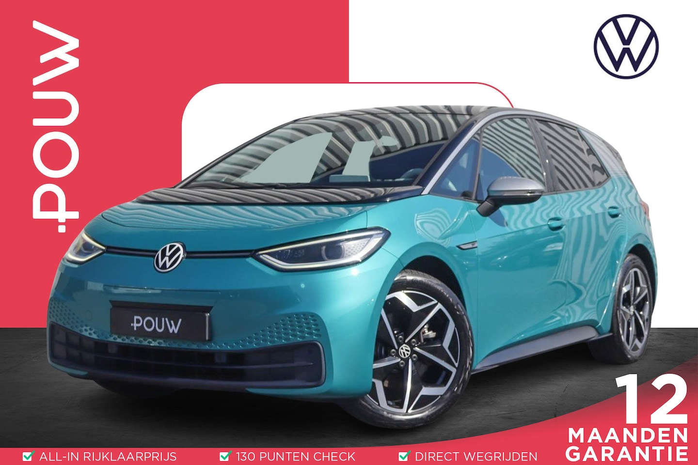 Volkswagen ID.3 - 204pk First Plus 58 kWh | SoH 94% | Apple Carplay/Android Auto | Matrix LED | Adaptive Cru - AutoWereld.nl