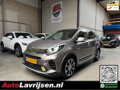 Kia Picanto - 1.2 CVVT X-Line 1E EIGENAAR NL AUTO NAP 4 CYLINDER MOTOR NAVI/CAMERA KEY-LESS VOL LEDER CR