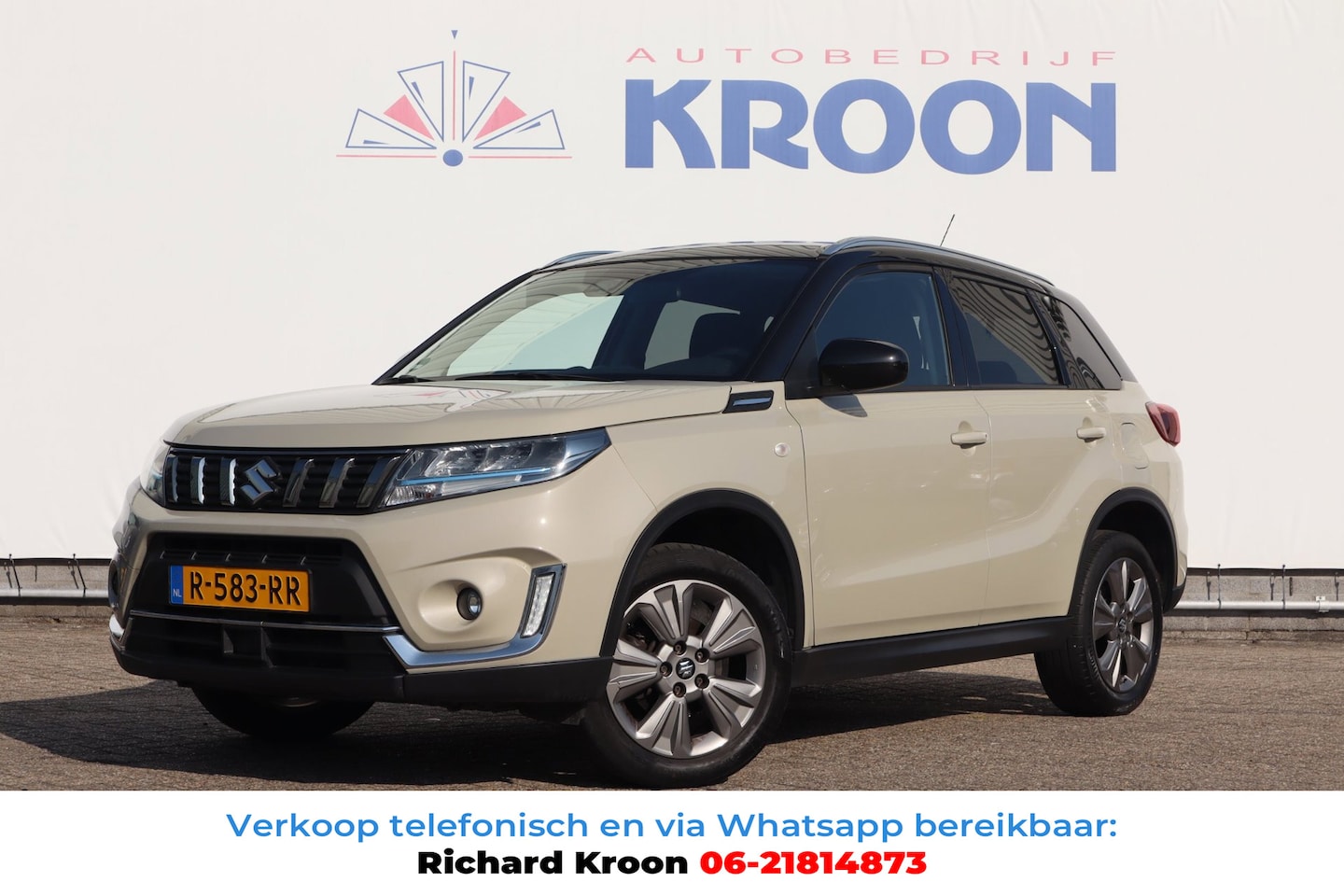 Suzuki Vitara - 1.4 Boosterjet Select Smart Hybrid|Carplay|Cruise Control|Sensoren| - AutoWereld.nl