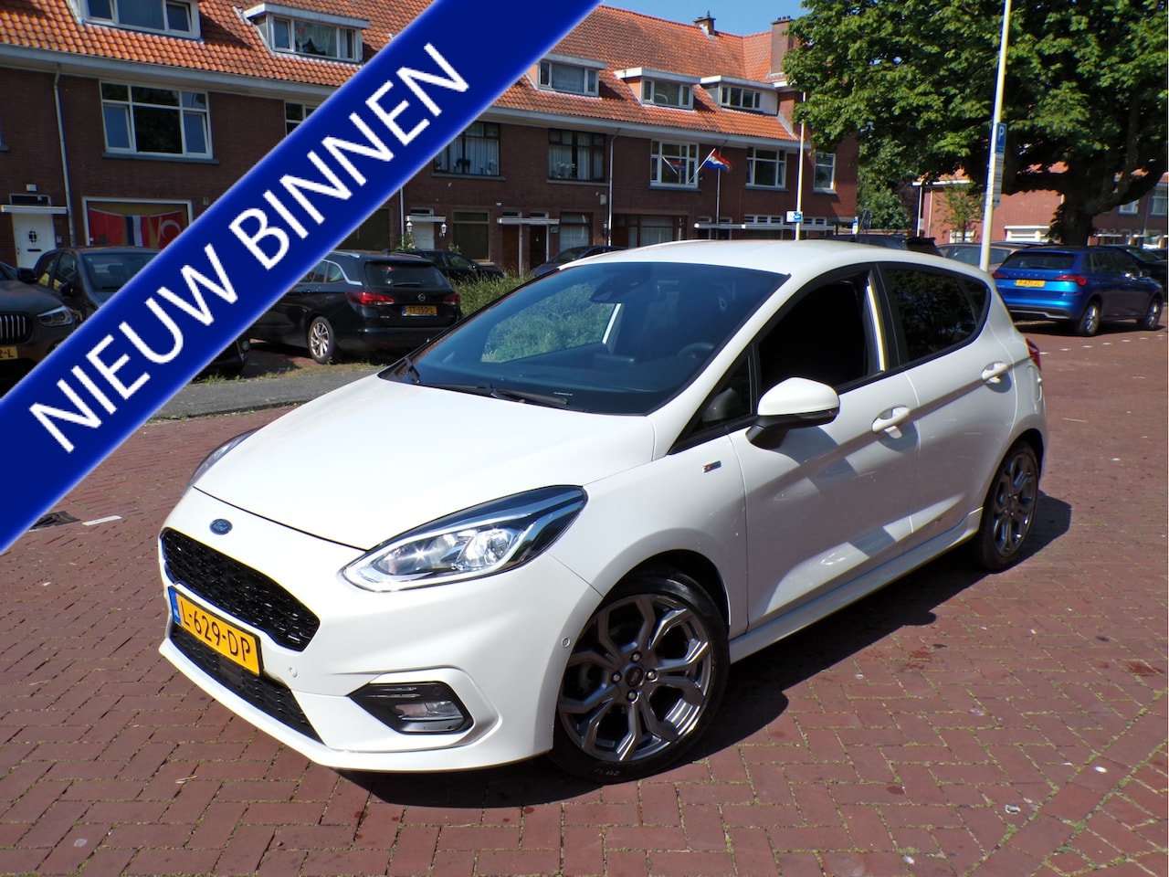 Ford Fiesta - 1.0 EcoBoost Hybrid ST-Line X 124 PK DISTRIBUTIEKETTING APPLE CARPLAY ETC - AutoWereld.nl