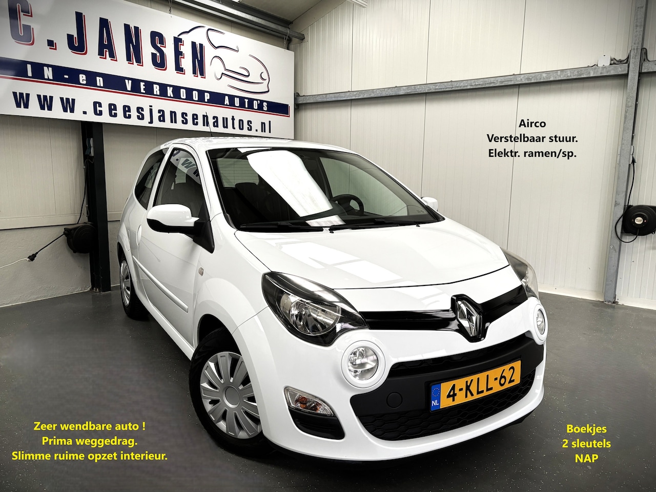 Renault Twingo - 1.2 16V Collection Nette auto. | Airco | Stuur verstelbaar AIRCO - AutoWereld.nl
