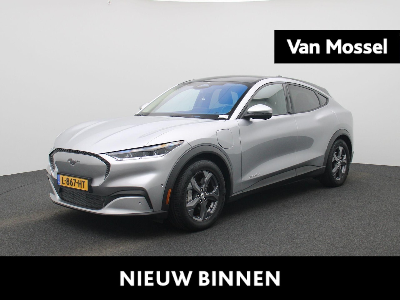 Ford Mustang Mach-E - RWD 75 kWh Aut. | Panoramadak | Leder | Winterpack | B&O Soundsystem | camera | apple carp - AutoWereld.nl