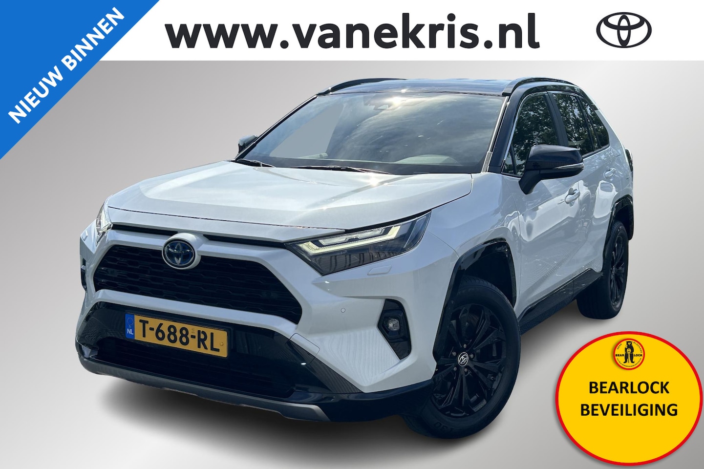 Toyota RAV4 - 2.5 Hybrid AWD Bi-Tone 2.5 Hybrid AWD Bi tone, Bearlock, Trekhaak! - AutoWereld.nl
