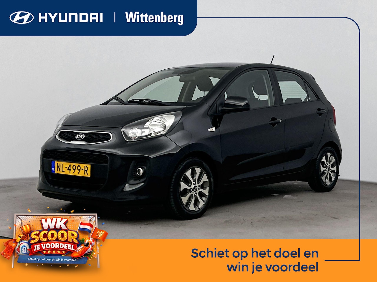 Kia Picanto - 1.0 CVVT EconomyPlusLine | Navigatie | Camera | Lm-wielen | Airco | - AutoWereld.nl