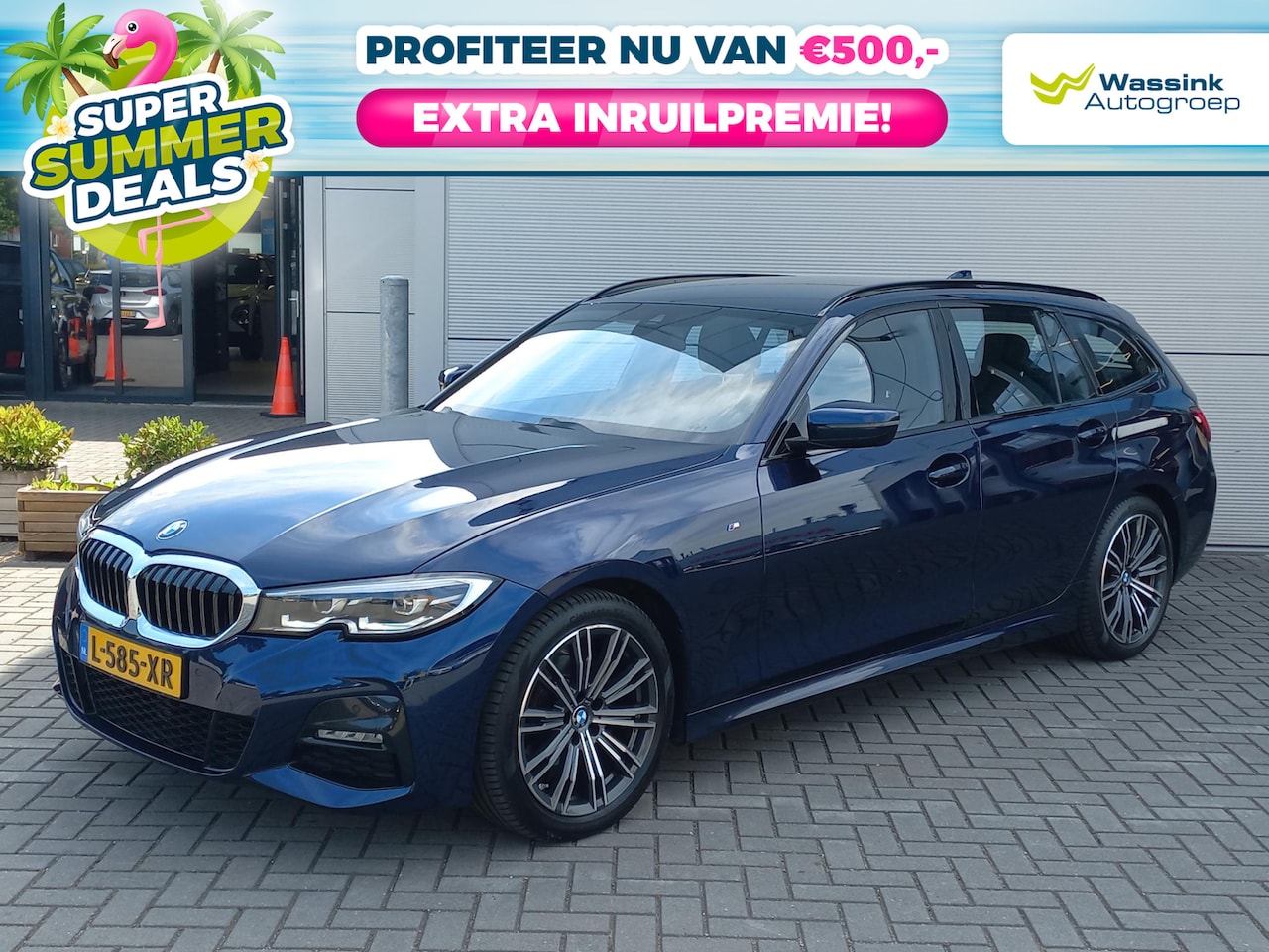 BMW 3-serie Touring - 318i 2.0 156pk Automaat Business Edition + M-pakket | SUMMER DEALS | Climate control | Nav - AutoWereld.nl