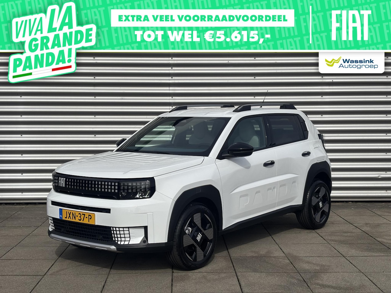 Fiat Grande Panda - 1.2 Hybrid La Prima | Achteruitrijcamera | Cruise Control | Navigatie | Apple Carplay/Andr - AutoWereld.nl