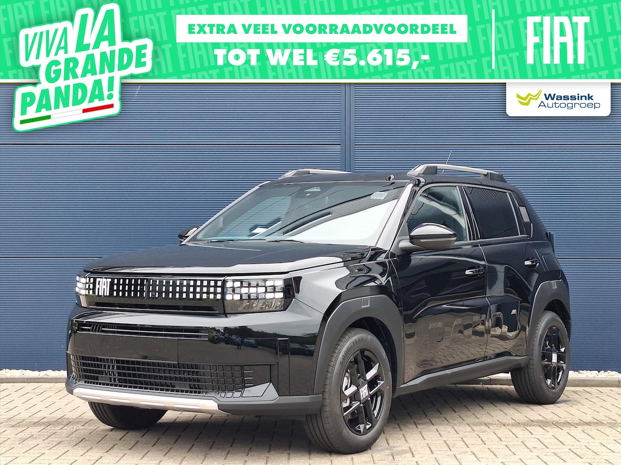 Fiat Grande Panda - 1.2 Hybrid 100pk eDCT6 Icon | Cruise Control | Camera | Airco | Apple CarPlay/ Android Aut - AutoWereld.nl