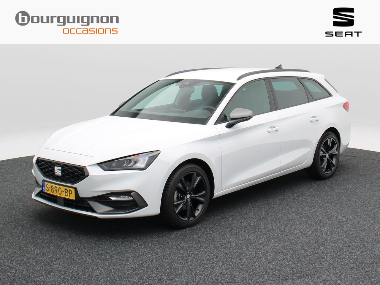 SEAT Leon Sportstourer - 1.0 eTSi 110 Pk Automaat FR Business | LED | Virtual Cockpit | Navigatie | Climate | Lane - AutoWereld.nl