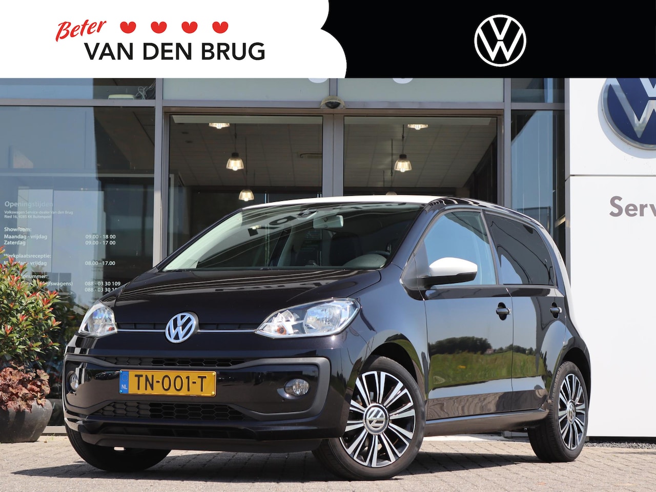 Volkswagen Up! - 1.0 60 PK BMT high up! | Stoelverwarming | Climate Control | 16" LM | PDC | - AutoWereld.nl