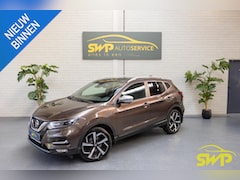 Nissan Qashqai - 1.3 DIG-T Tekna + | Trekhaak | Nappa leer | 360 cam | Memory | Bose | Full option