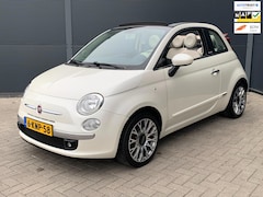 Fiat 500 - 0.9 TwinAir Lounge Cabrio / Leer / Nap
