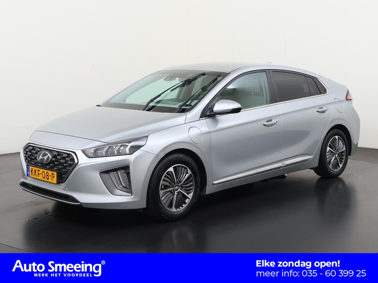 Hyundai IONIQ - 1.6 GDi PHEV Premium | Leder | Memory stoel | Stoelventilatie | Plug in | Zondag Open! - AutoWereld.nl