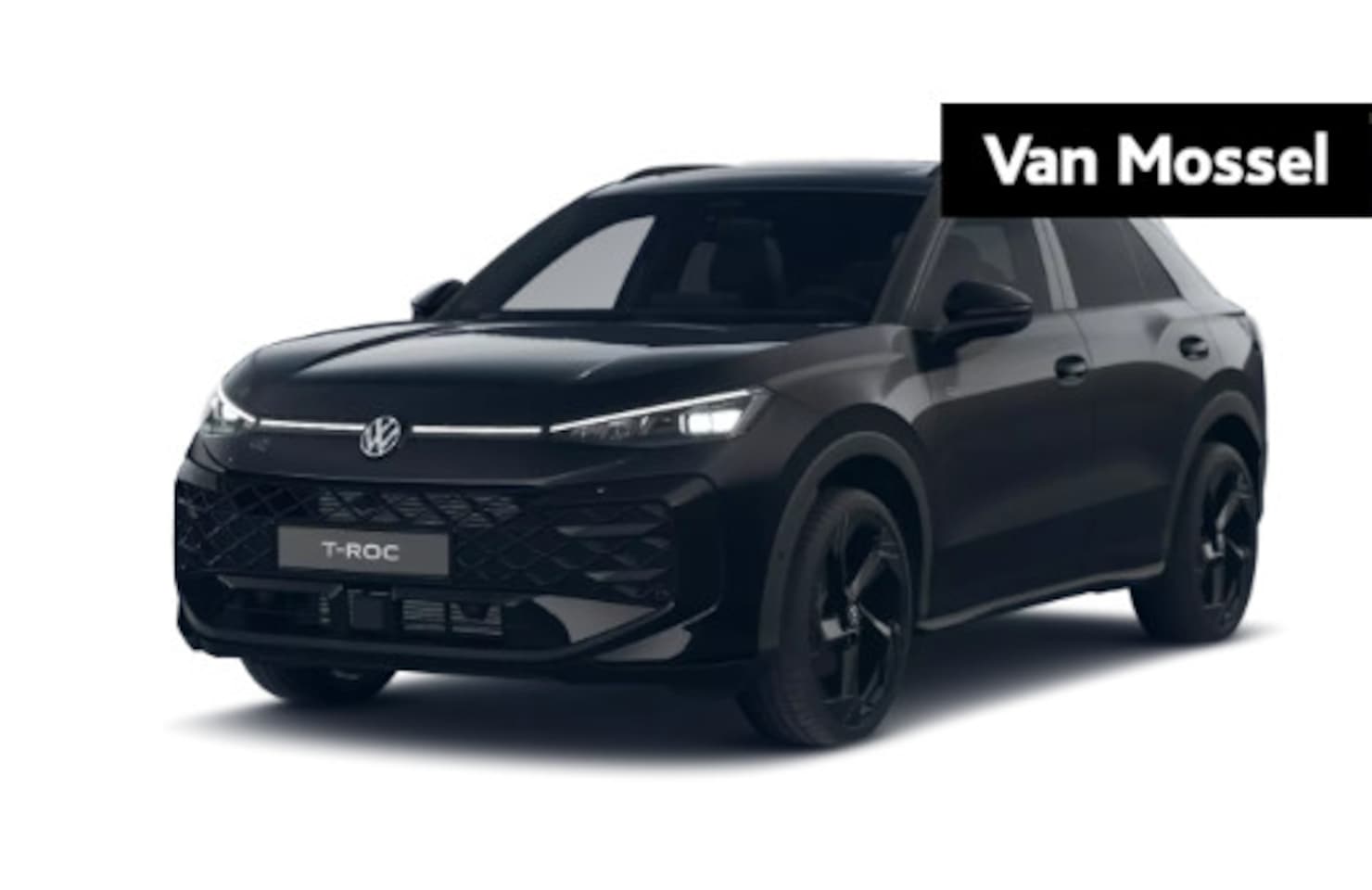 Volkswagen T-Roc - 1.5 eTsi R-Line First Edition 150 PK | Automaat | Black Style | Trekhaak | 20" Lichtmetale - AutoWereld.nl