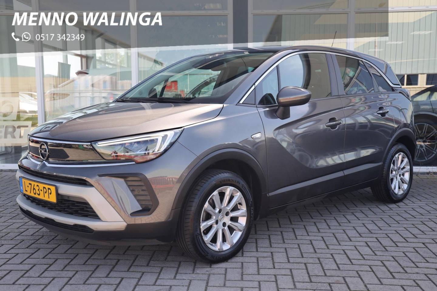 Opel Crossland - 1.2 Turbo Elegance|Camera|Navi|Apple carplay/Android auto|Cruise control| - AutoWereld.nl