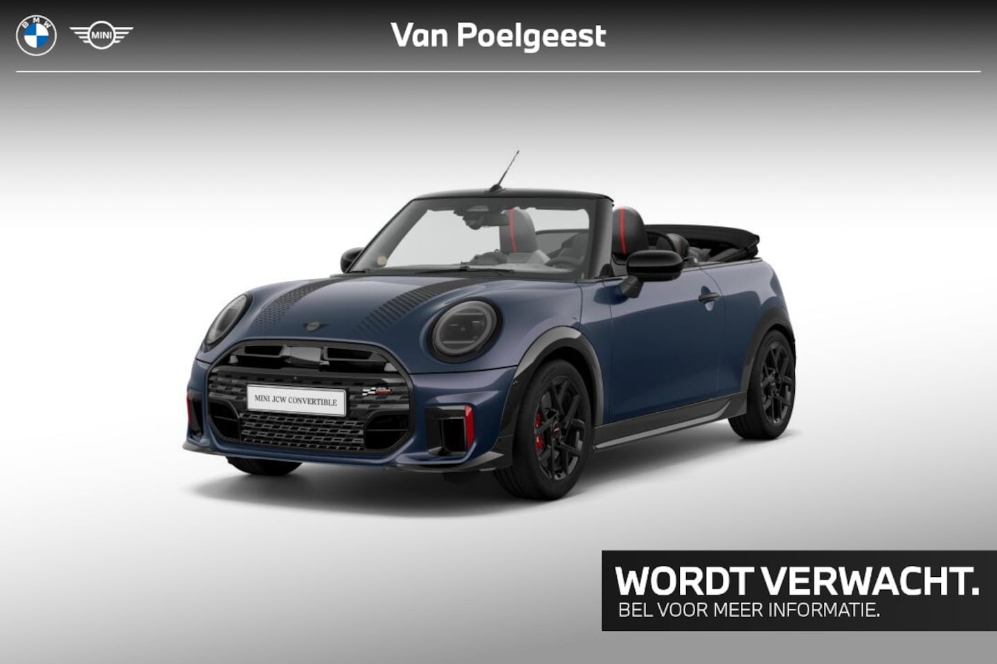 MINI Cabrio - Cooper 2.0 JCW John Cooper Works XL | 17 Inch John Cooper Works Sprint Spoke Black | Oprui - AutoWereld.nl
