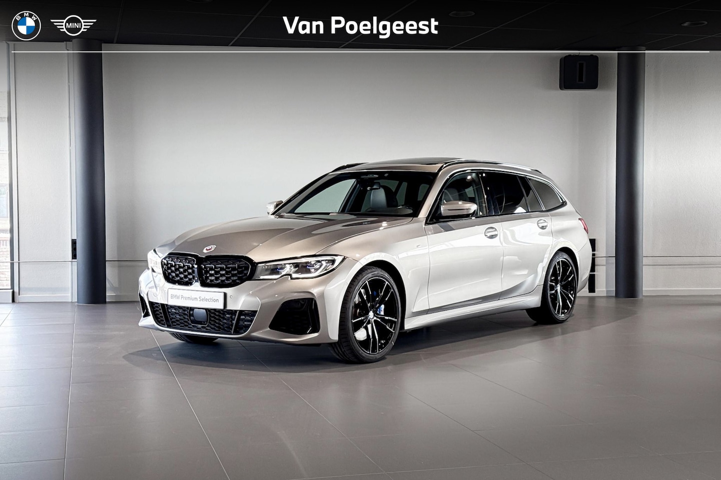 BMW 3-serie Touring - M340i xDrive | Glazen Panoramadak | Harman Kardon | Stoelverwarming | Head-Up Display | Tr - AutoWereld.nl
