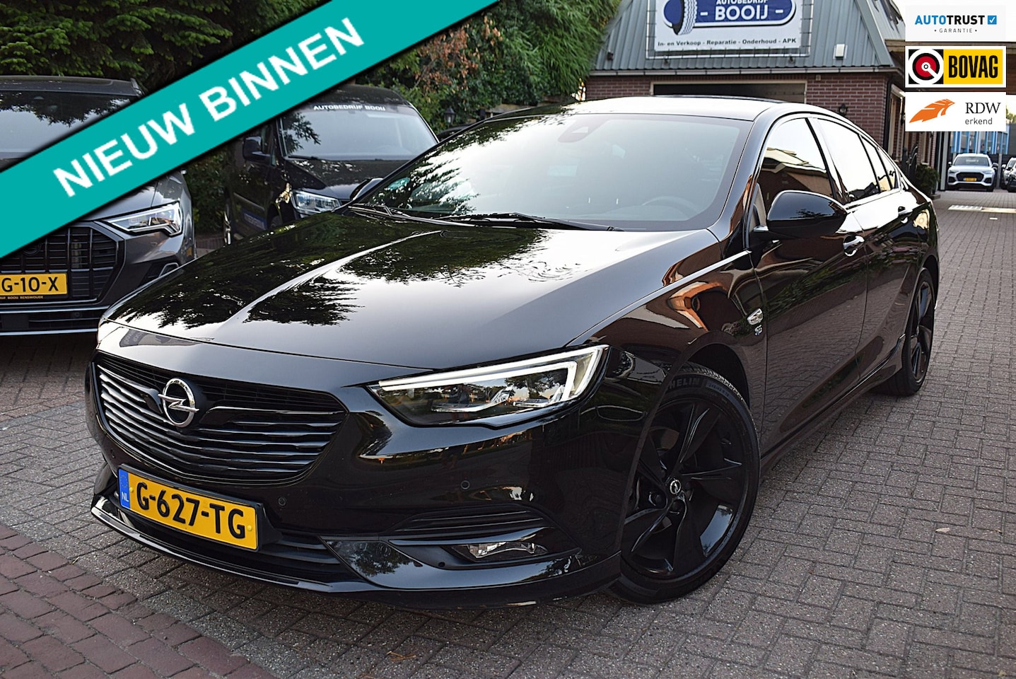Opel Insignia Grand Sport - 1.5 Turbo Exclusive OPC/ADAP CRUISE/NAVI/AIRCO/CARPLAY/CAMERA/NL-AUTO//TREKH/PDC/KEYLESS/H - AutoWereld.nl