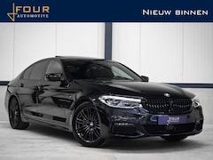 BMW 5-serie - 520i M Sport | Schuifdak | Comfort | HIFI | All Black | Memory |