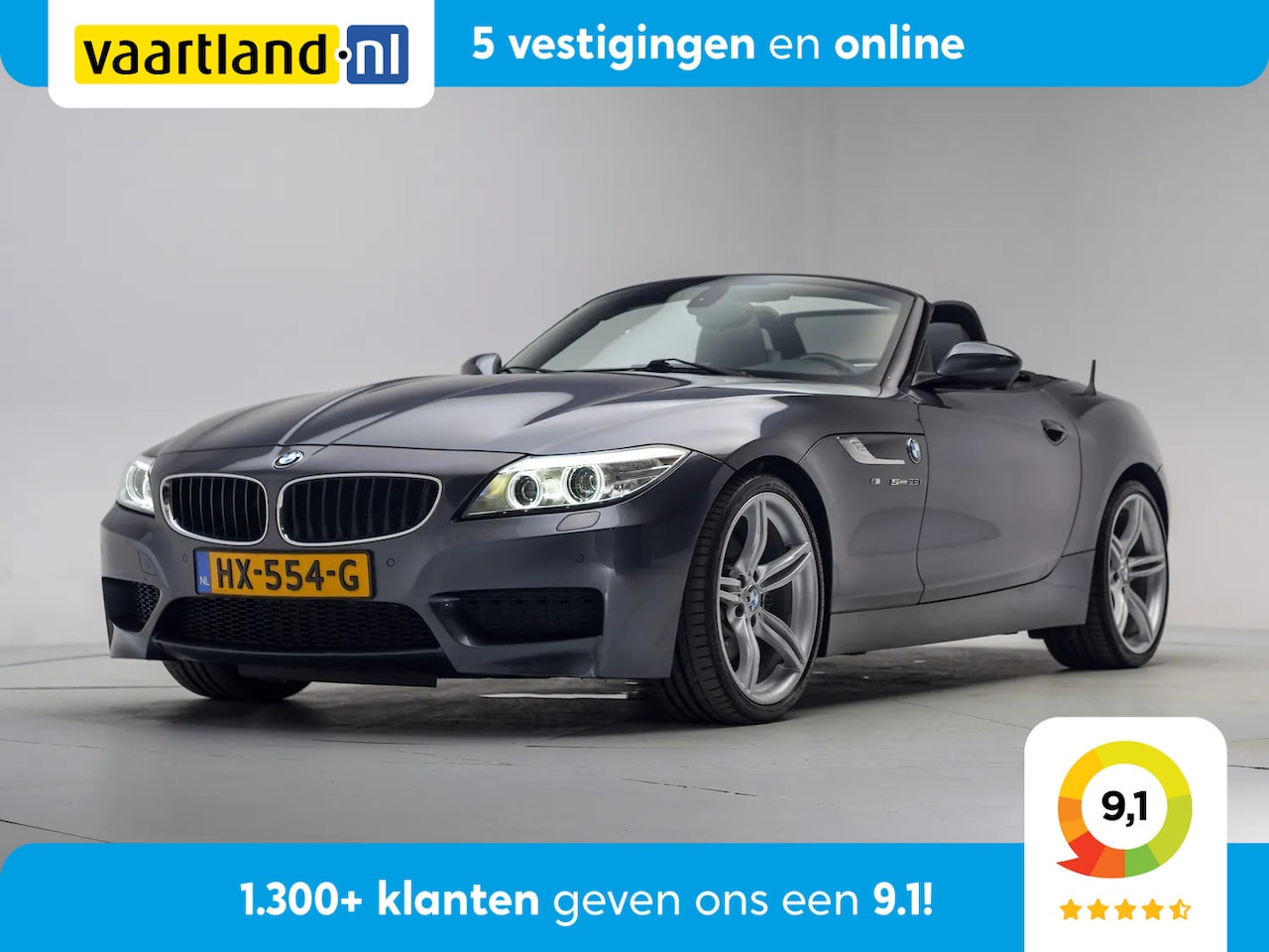 BMW Z4 Roadster - sDrive28i M Sport High Executive Aut. [ Xenon Navi prof. Leder Memory ] - AutoWereld.nl
