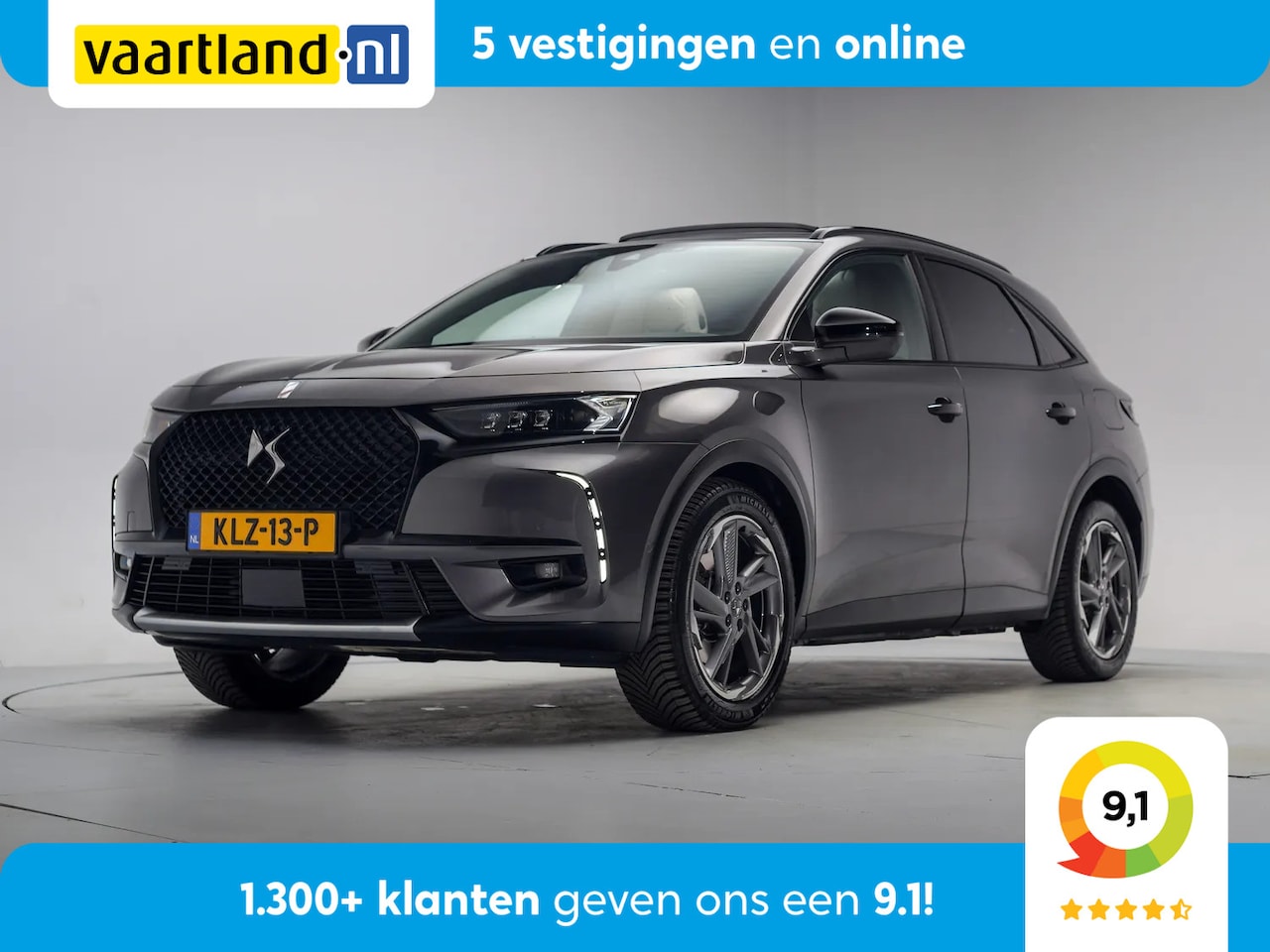 DS 7 Crossback - E-Tense 225pk Rivoli Aut. [ Panorama Leder Navi Apple / Android - AutoWereld.nl