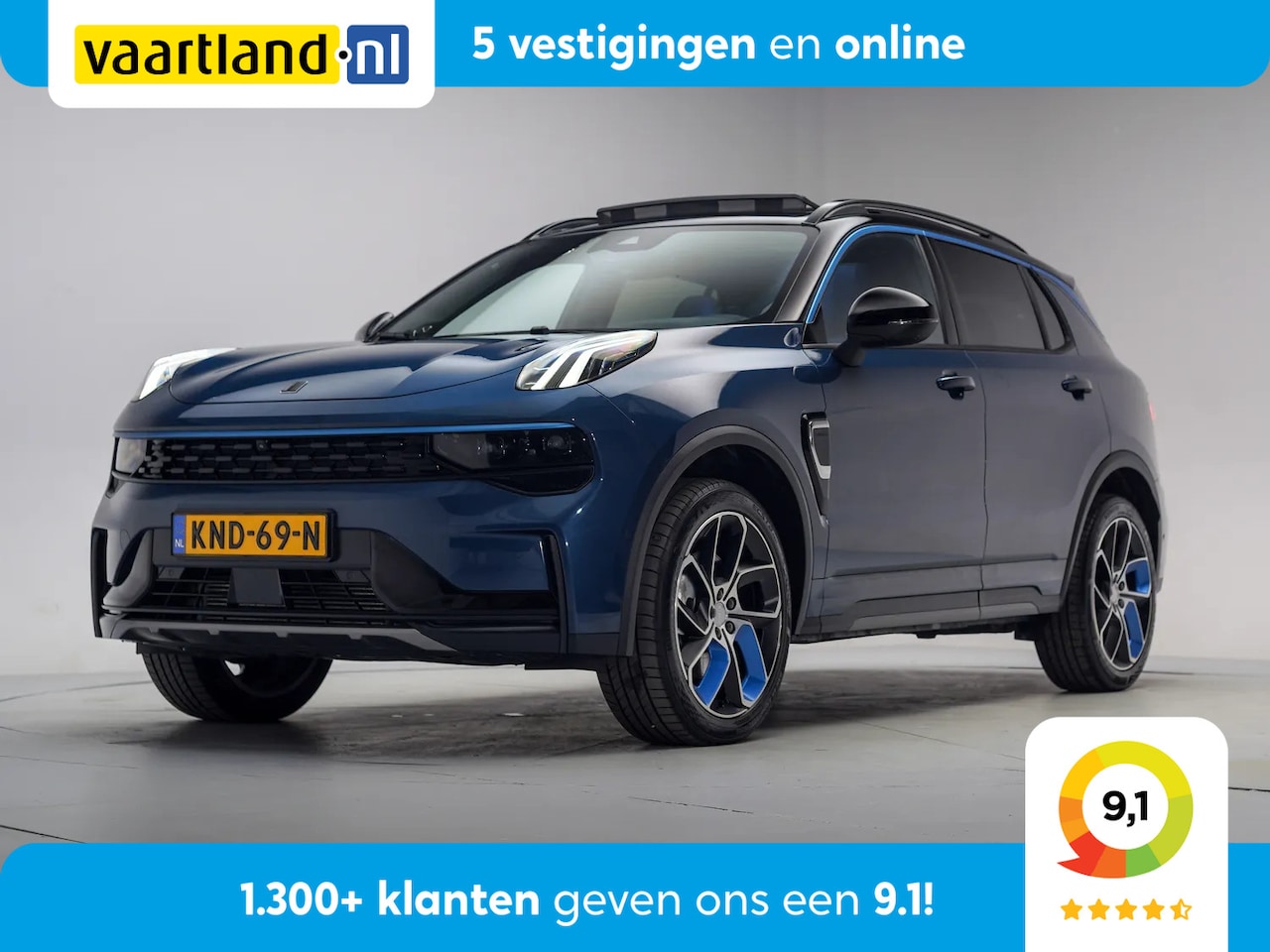 Lynk & Co 01 - 1.5 PHEV MY23 [ Zwarte hemel Pano Navi ] - AutoWereld.nl