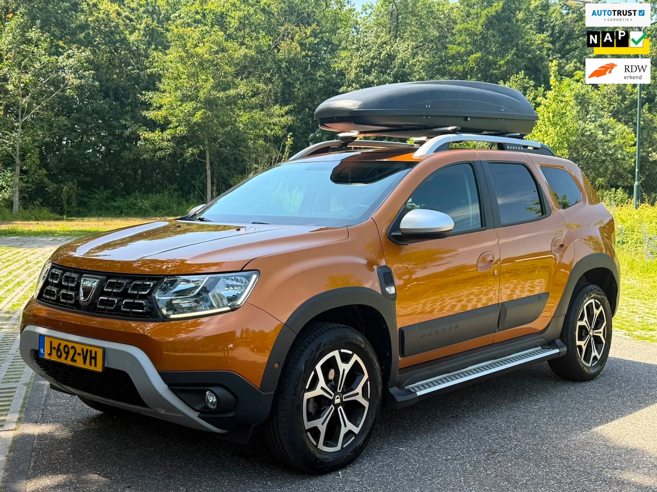 Dacia Duster - 1.0 TCe Bi-Fuel Prestige 1.0 TCe Bi-Fuel Prestige, achteruitrijcamera,trekhaak, vele opties, NL auto met nap - AutoWereld.nl