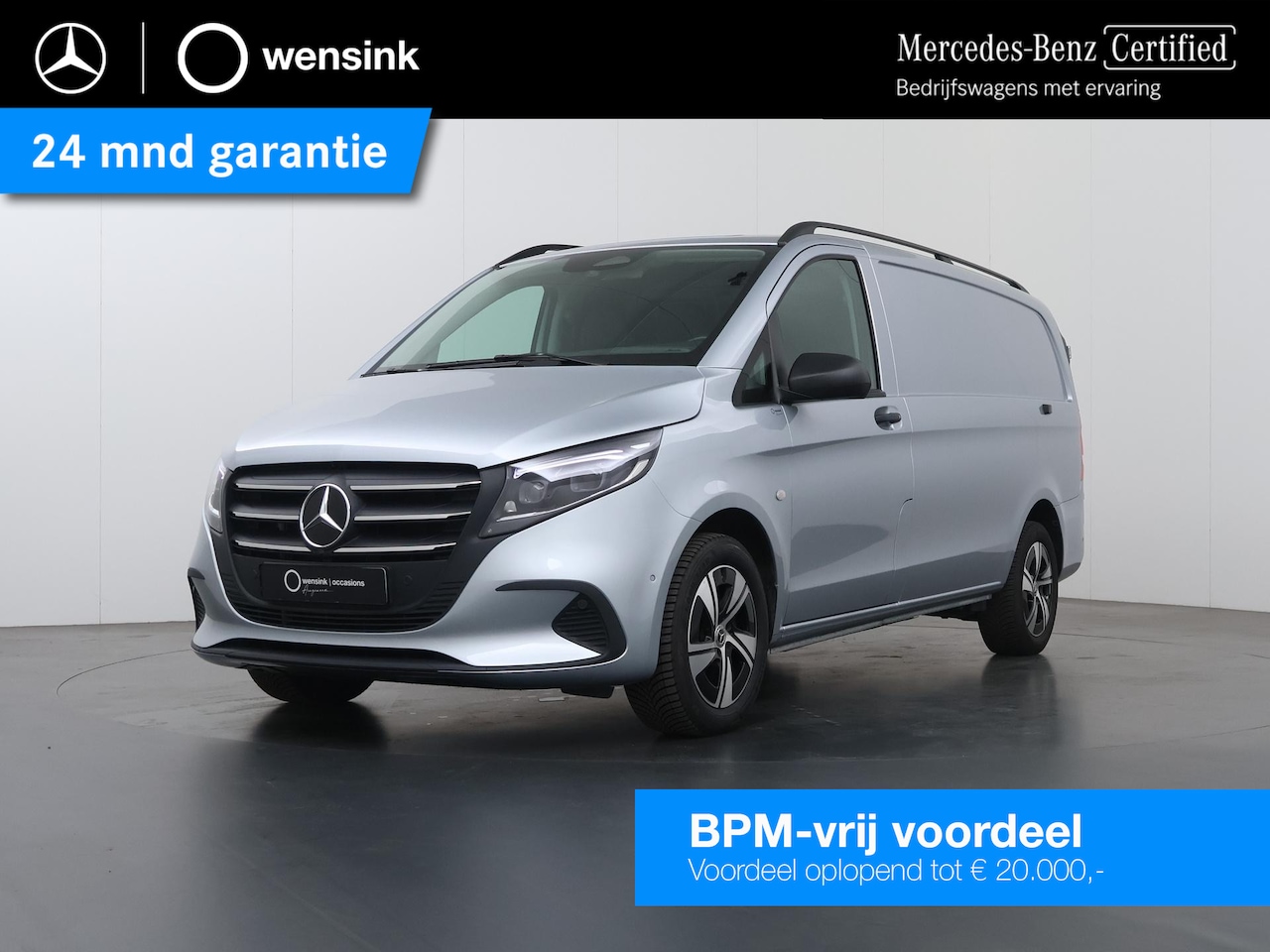 Mercedes-Benz Vito - 116 CDI | Aut. | Lang L2 | Select | Trekhaak | 270° Deuren | MBUX | Led koplampen | 3-zits - AutoWereld.nl