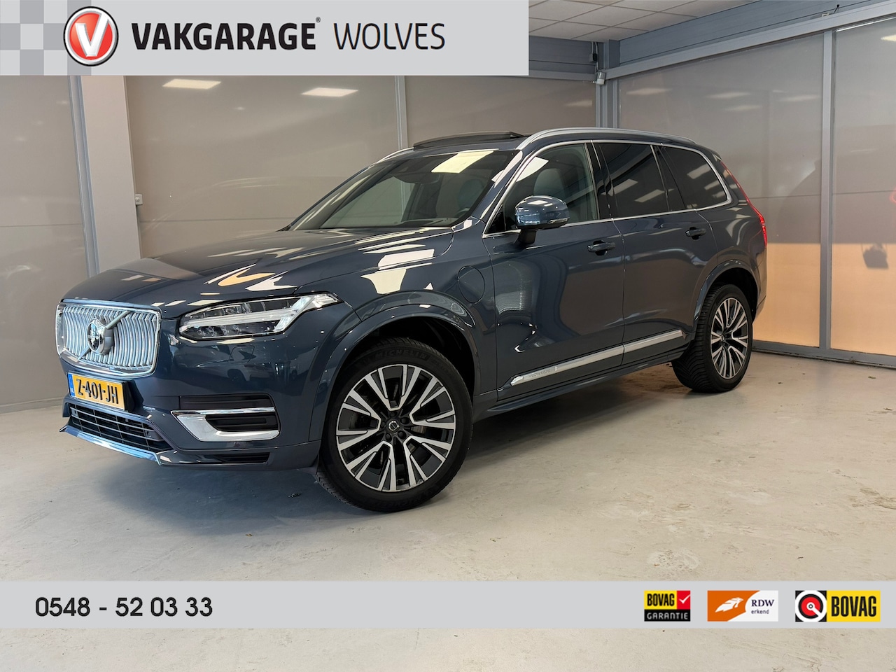 Volvo XC90 - 2.0 T8 Recharge AWD R-Design | PANODAK | LEER | HUD | 7 persoons | - AutoWereld.nl