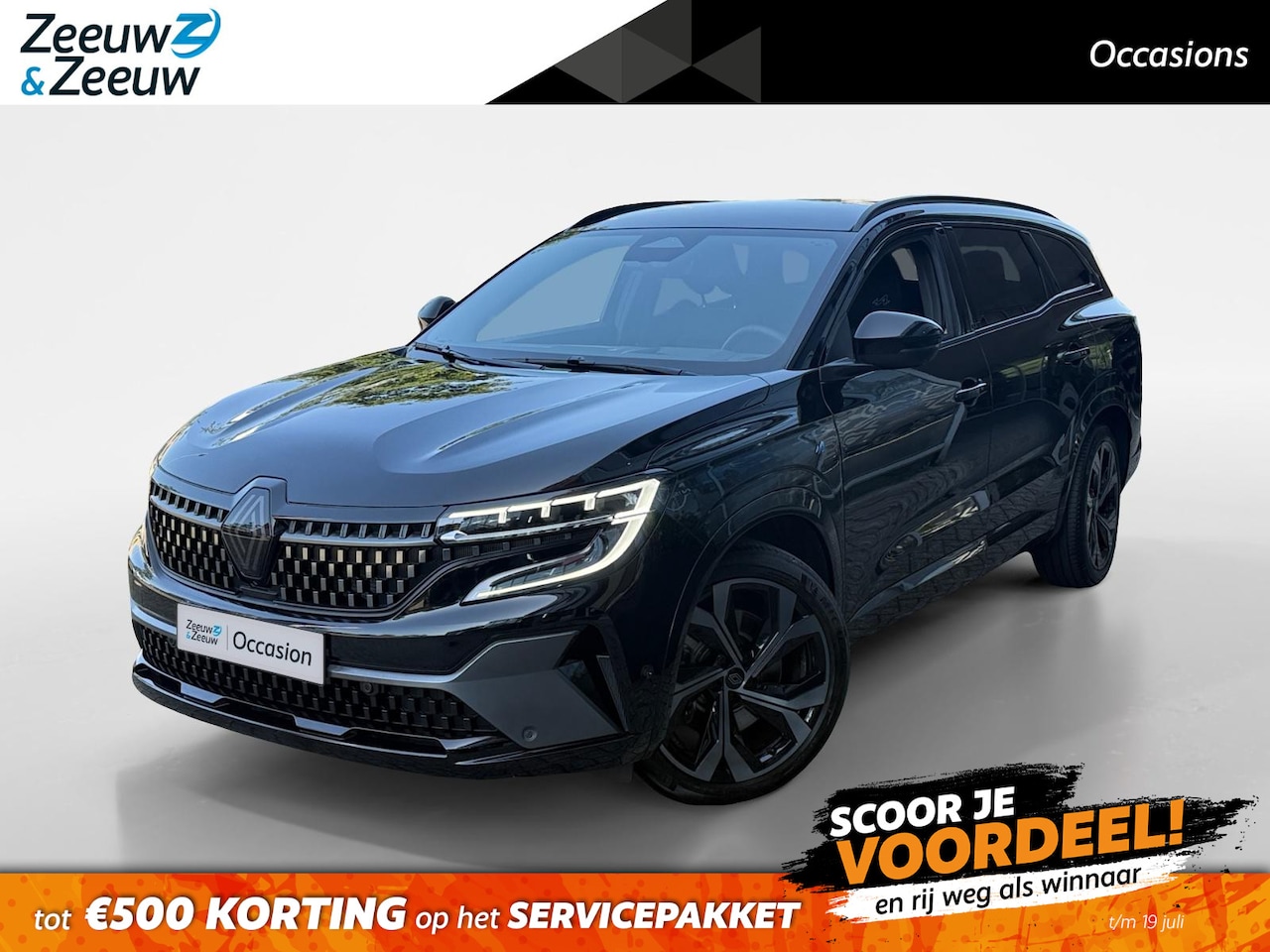Renault Espace - E-Tech full hybrid 200 esprit Alpine 7p. *Automaat*Navi+360Camera*Panorama*Stuur/Stoel Ver - AutoWereld.nl