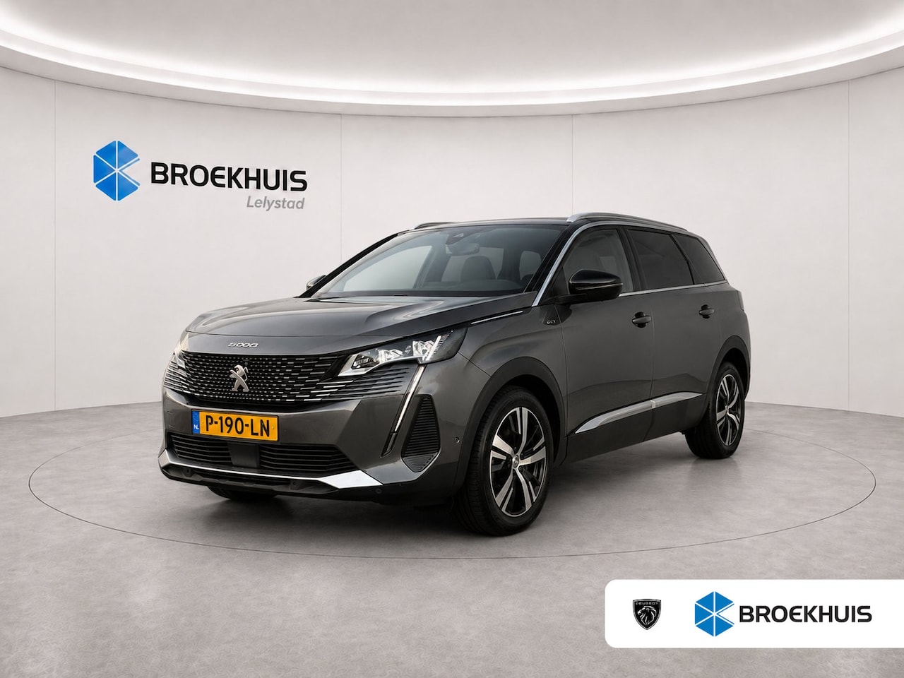 Peugeot 5008 - 1.2 PURETECH 130PK 7-ZITS GT PACK AUTOMAAT / NAVI / LEDER / CLIMA / FULL-LED / PDC / 18" L - AutoWereld.nl