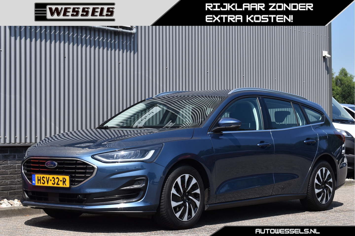 Ford Focus Wagon - 1.0 EcoBoost Hybrid Titanium Adaptive cruise, Stoel/stuurverwarming, Camera, B&O Sound, LE - AutoWereld.nl