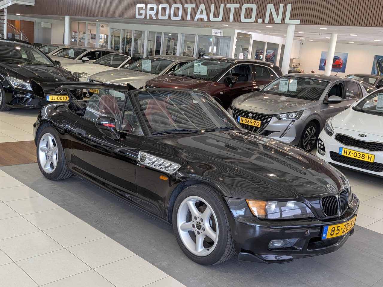 BMW Z3 Roadster - 1.9 Lederen interieur, Stuurbekrachtiging - AutoWereld.nl
