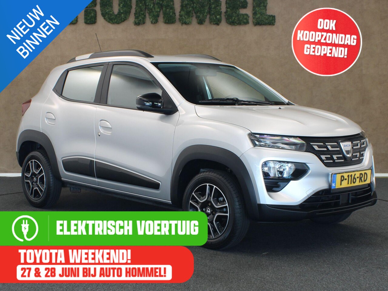 Dacia Spring - Comfort 27 kWh - ORIGINEEL NEDERLANDSE AUTO - SOH 92%! - AIRCO - AUTONOMOUS EMERGENCY BRAK - AutoWereld.nl