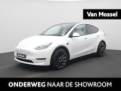 Tesla Model Y - Performance AWD 75 kWh | BTW AUTO | PANODAK | 21 INCH VELGEN | 360 CAMERA | STOEL-STUURWIE