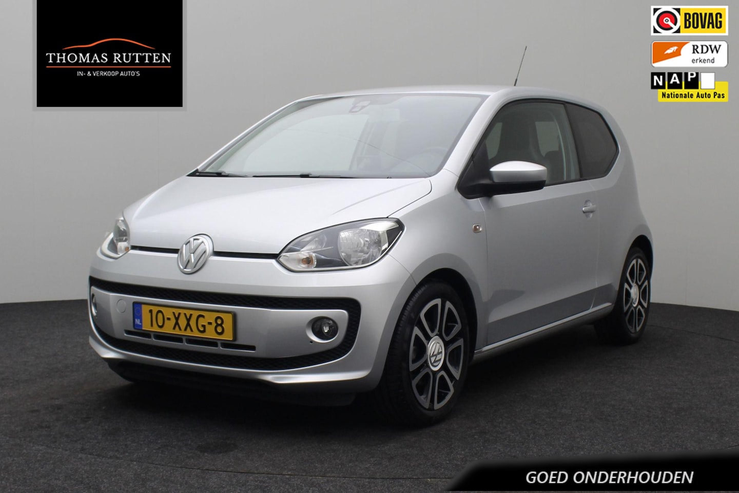 Volkswagen Up! - 1.0 high up! BlueMotion 2012 | Goed Onderhouden |  Navigatie Display | Onderhoudshistorie - AutoWereld.nl