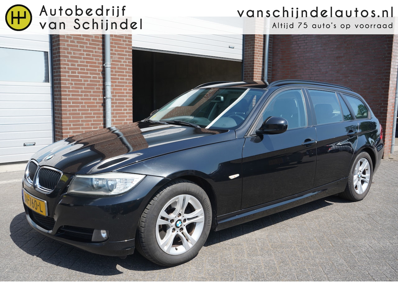 BMW 3-serie Touring - 318D 136PK BUSINESS LINE NIEUWE APK!! LET OP BIJ 239DKM NIEUWE MOTOR GEPLAATST NAVI LEDER - AutoWereld.nl