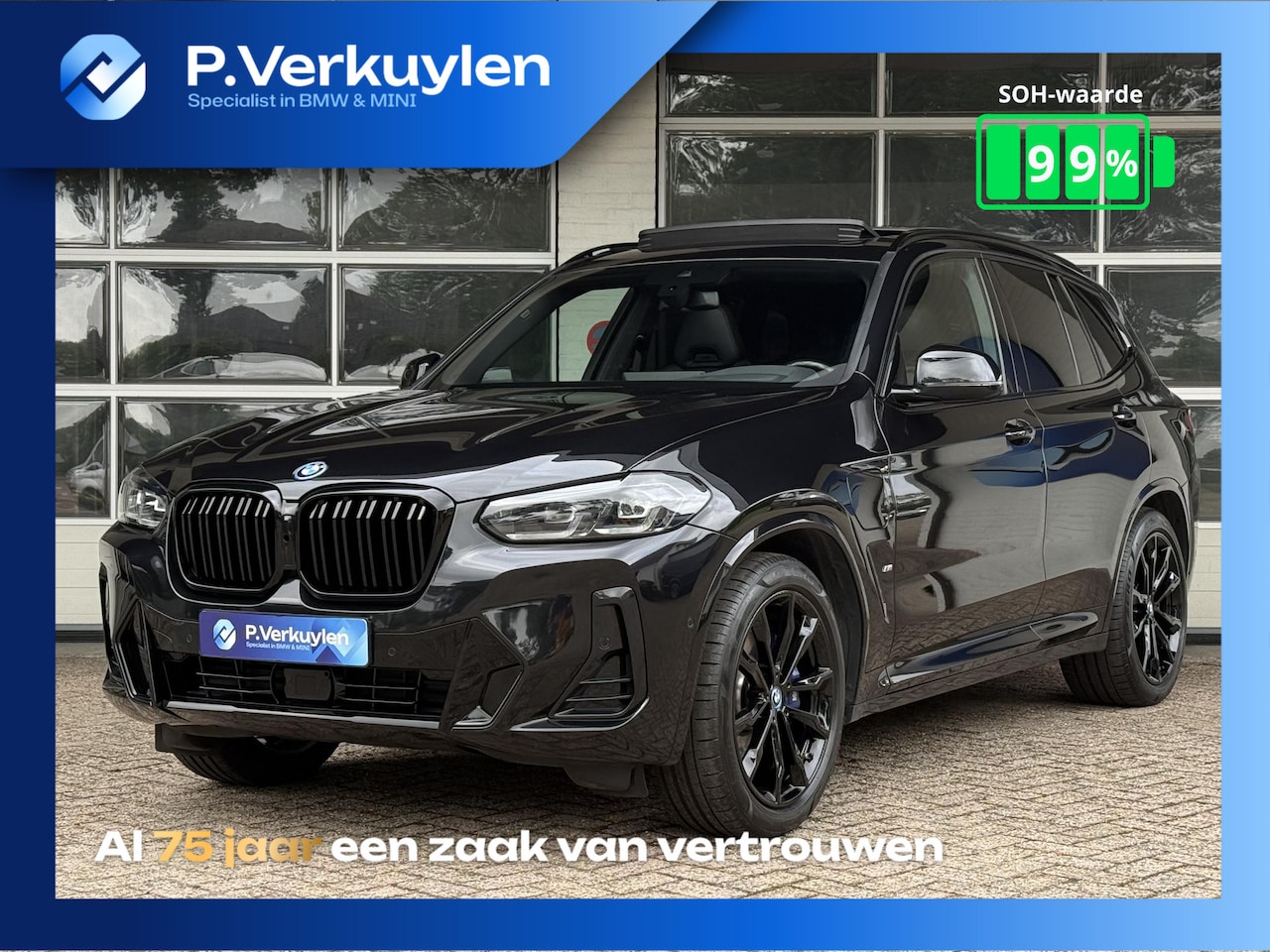 BMW X3 - xDrive30e M SPORT | M STOELEN | ELEKTR. STOELEN | HEAD UP | PANORAMA | SPORTREMMEN | HARMA - AutoWereld.nl