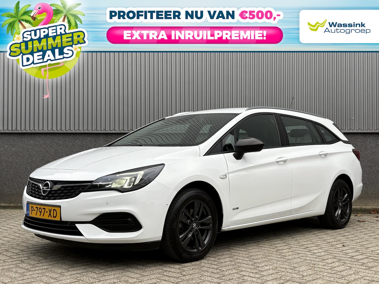 Opel Astra Sports Tourer - 1.2T 110pk Design&Tech | SUMMER DEAL | Climate control | Navigatie via Apple / Android | L - AutoWereld.nl