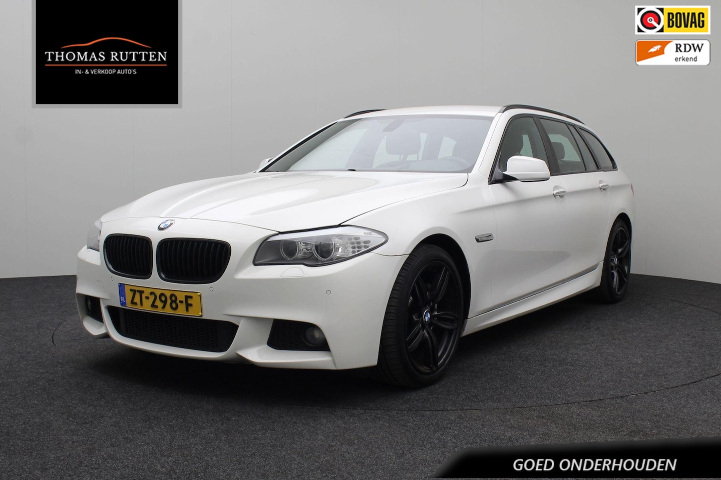 BMW 5-serie Touring - 528i High Executive 2012 M-Pakket | Head-up | Memoryseats | Navigatie | Camera | Bluetooth - AutoWereld.nl