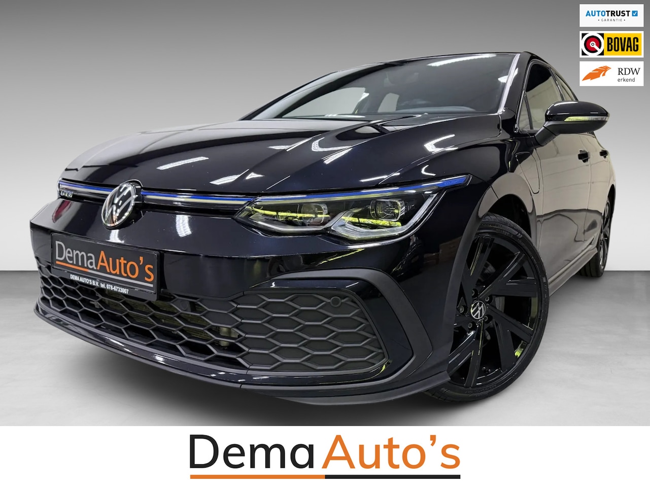 Volkswagen Golf - 1.4 eHybrid GTE SFEERVERL/IQ-LICHT/NAVI/DAB/CARPLAY/V-COCKPIT/H-UP/// - AutoWereld.nl
